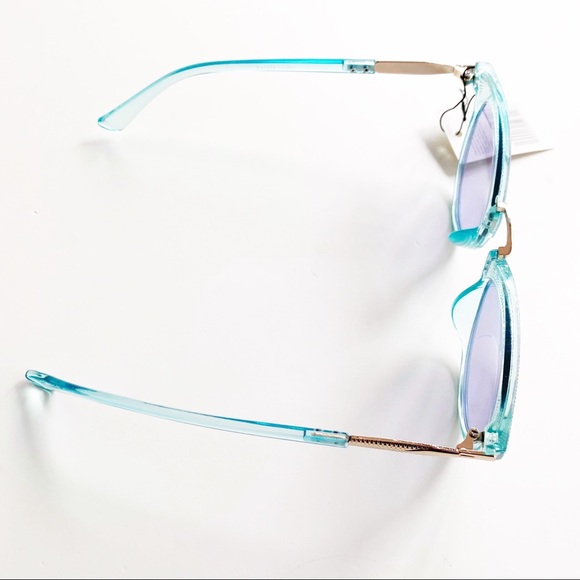 Blue Cat Eye Sunglasses 400 UV - Picture 5 of 5